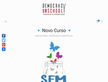 Tablet Screenshot of democracia.org.br